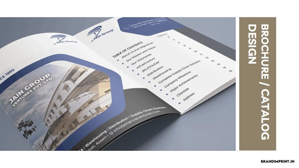 Brochure designing